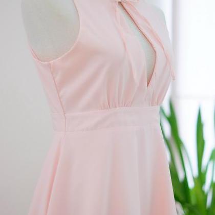 Handmade Dress Marry Sundress Pink Dress Ruffle..