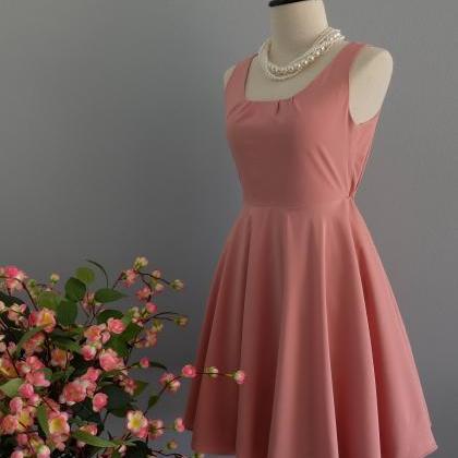 Pink Nude Dress Backless Dress Pink Nude Party..