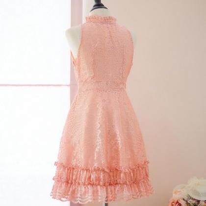 Handmade Dress Marry Sundress Peach Dress Peach..