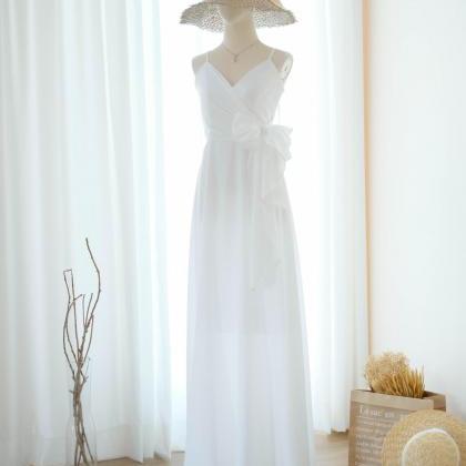 Linh Off White Bridesmaid Dress Bridal Dress Floor..