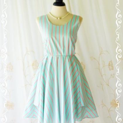 A Party V Charming Backless Dress Pale Blue/pink..