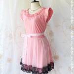 Lady In Tokyo - Sweet Pink Girly Dress Pucker..