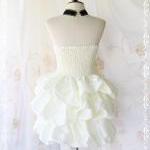 Prom Queen Ii - Bubble Balloon Dress Ivory Color..