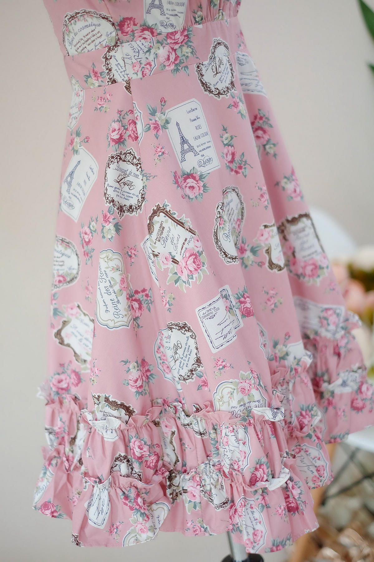 HANDMADE DRESS Marry Floral Dress Vintage Dress Spring Summer Sundress ...